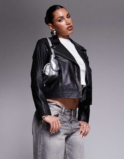 Leather Biker Jacket