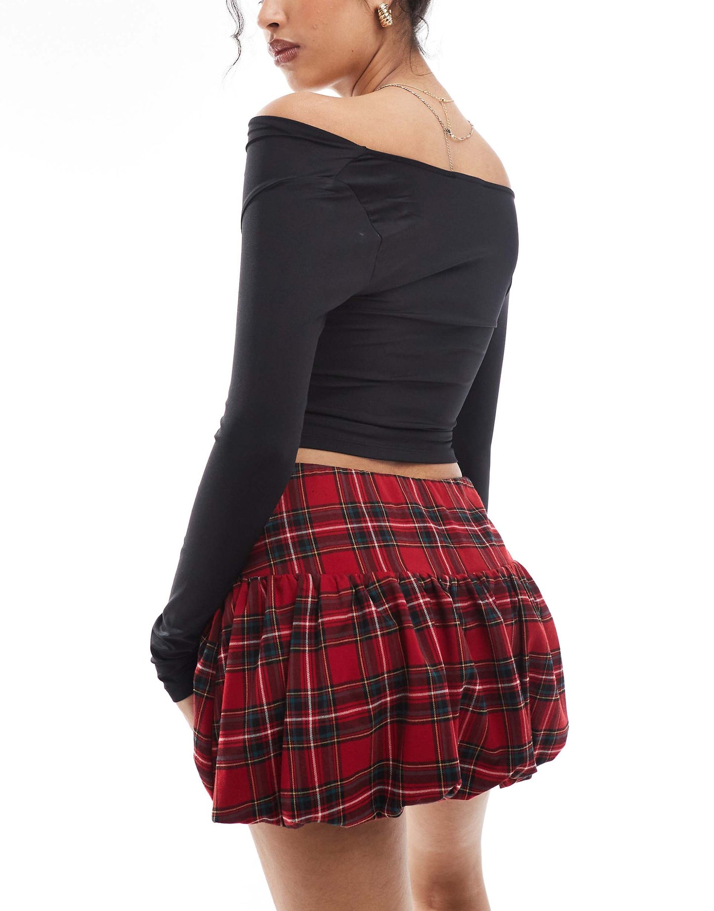 Low Rise Bubble Skirt