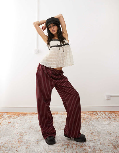 Wide Leg Trouser