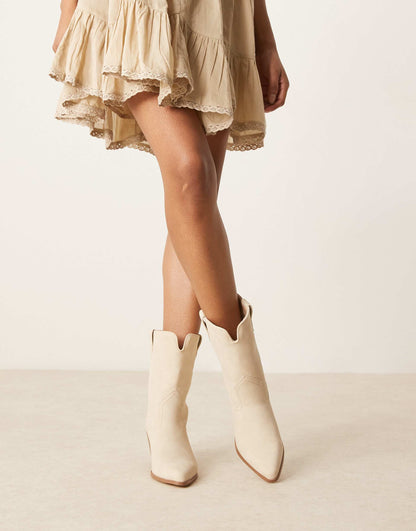 Western Ankle Boots