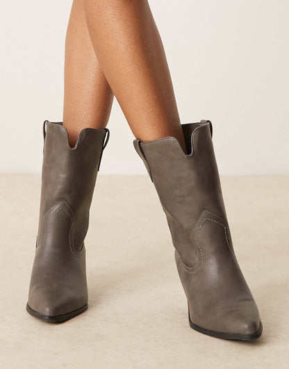 Western Ankle Boots