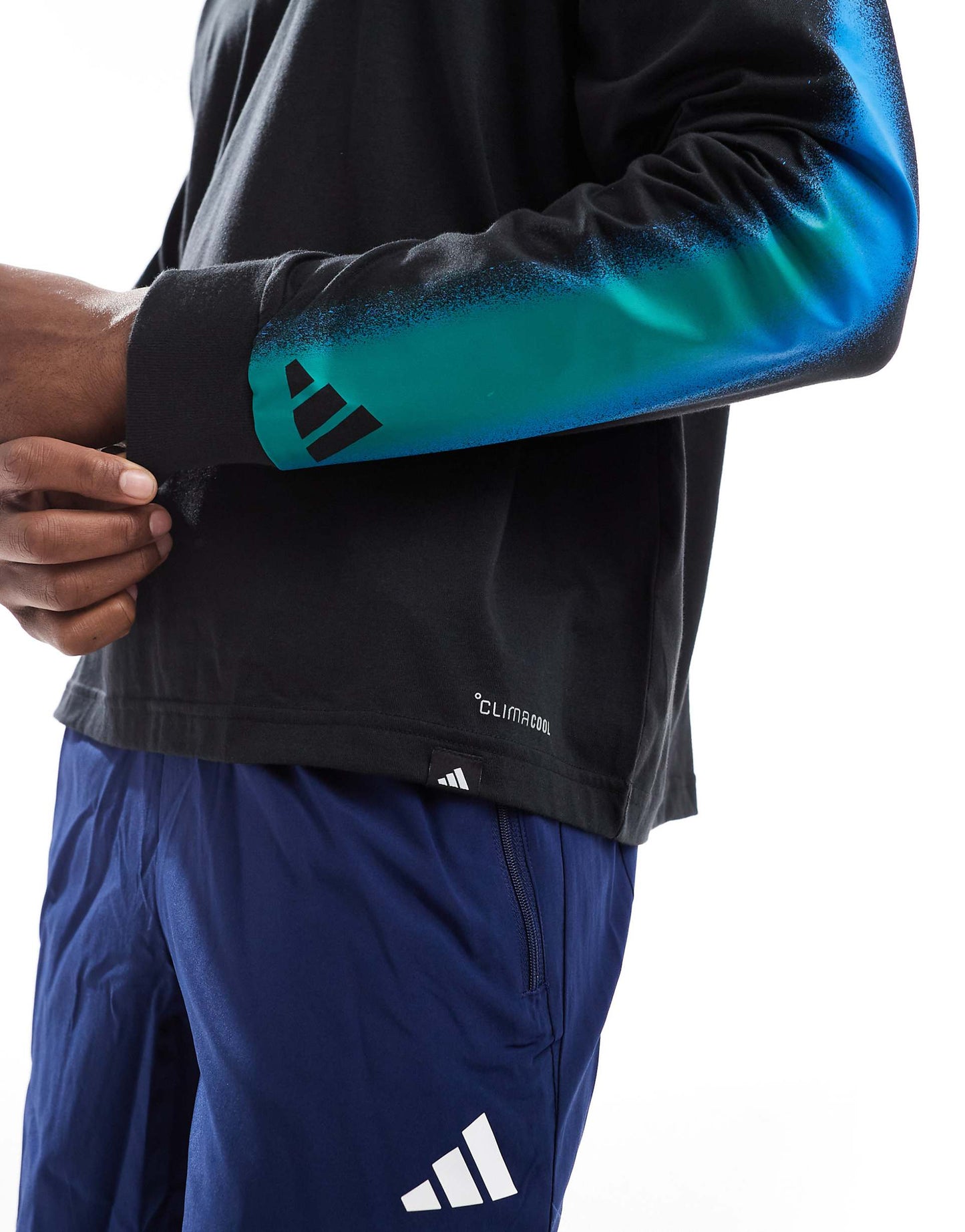 Running Follow The Line Long Sleeve Top
