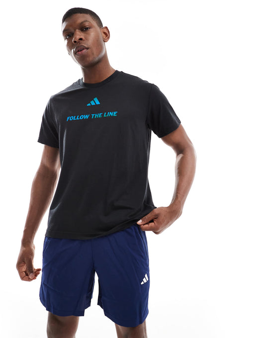 Running Follow The Line T-Shirt