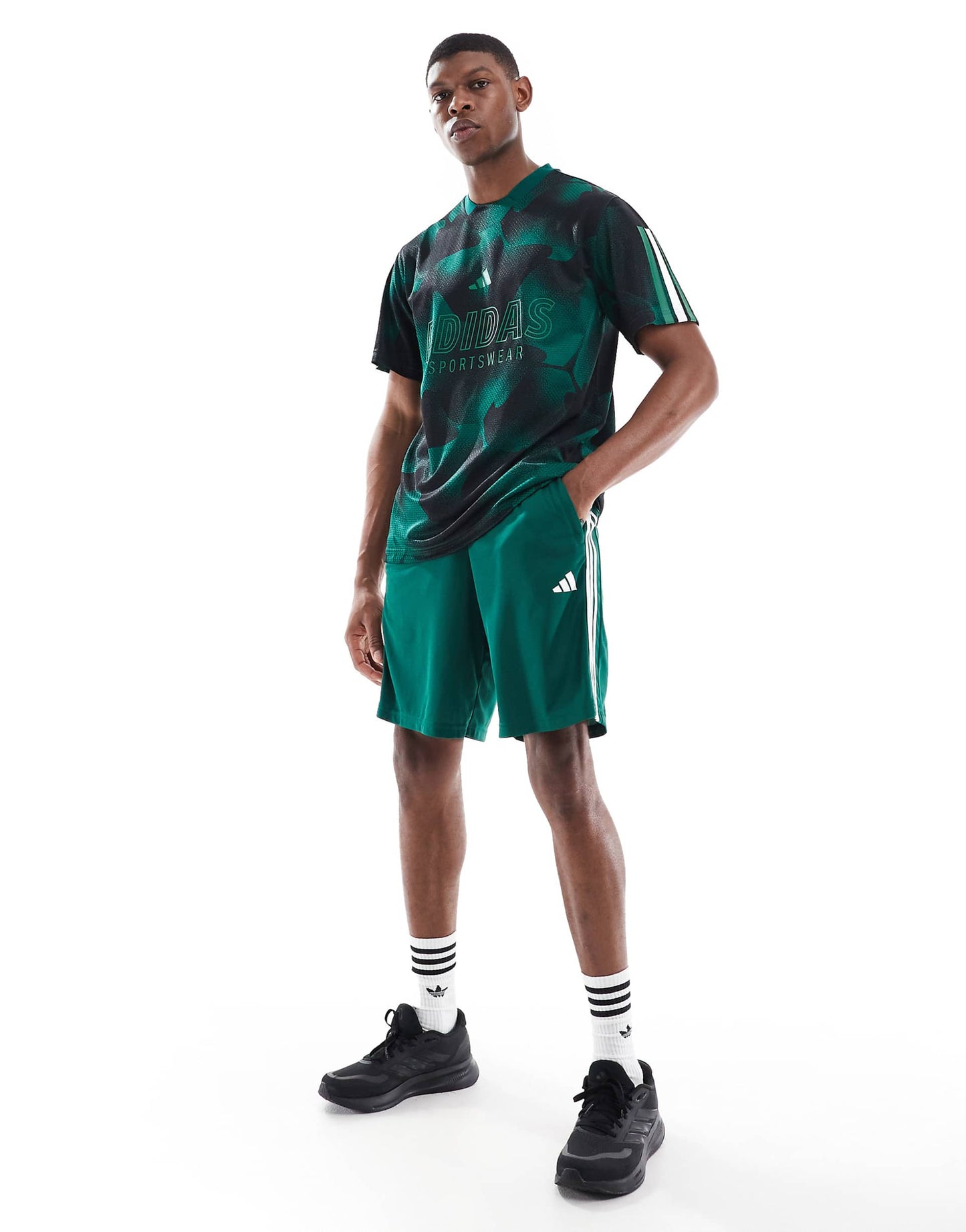 Training Essentials 3 Stripe Shorts