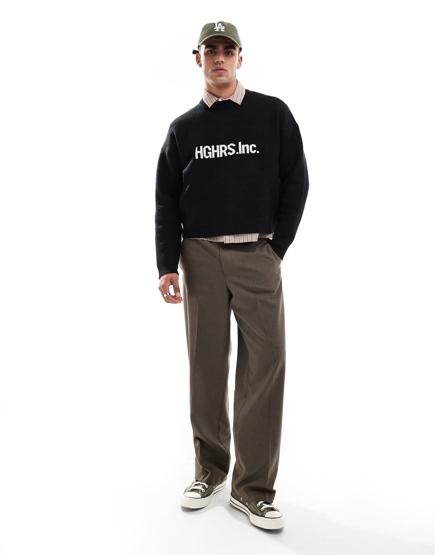 Graphic Knitted Jumper