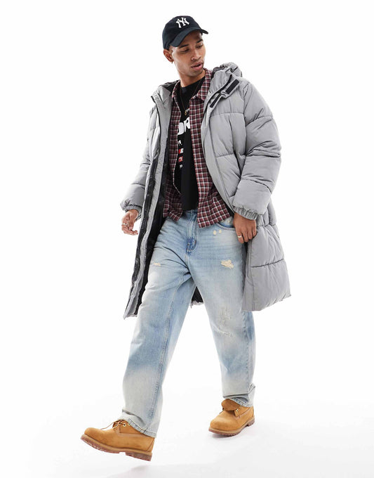 Longline Puffer Coat