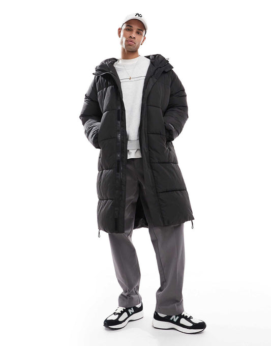 Longline Puffer Coat