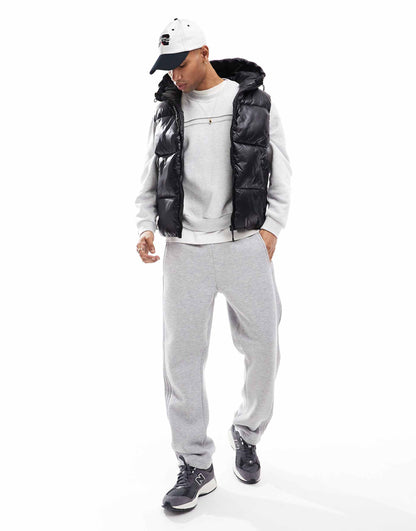 Faux Leather Gilet