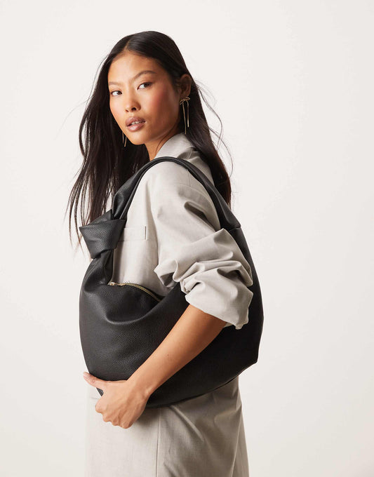 Knotted Strap Shoulder Bag