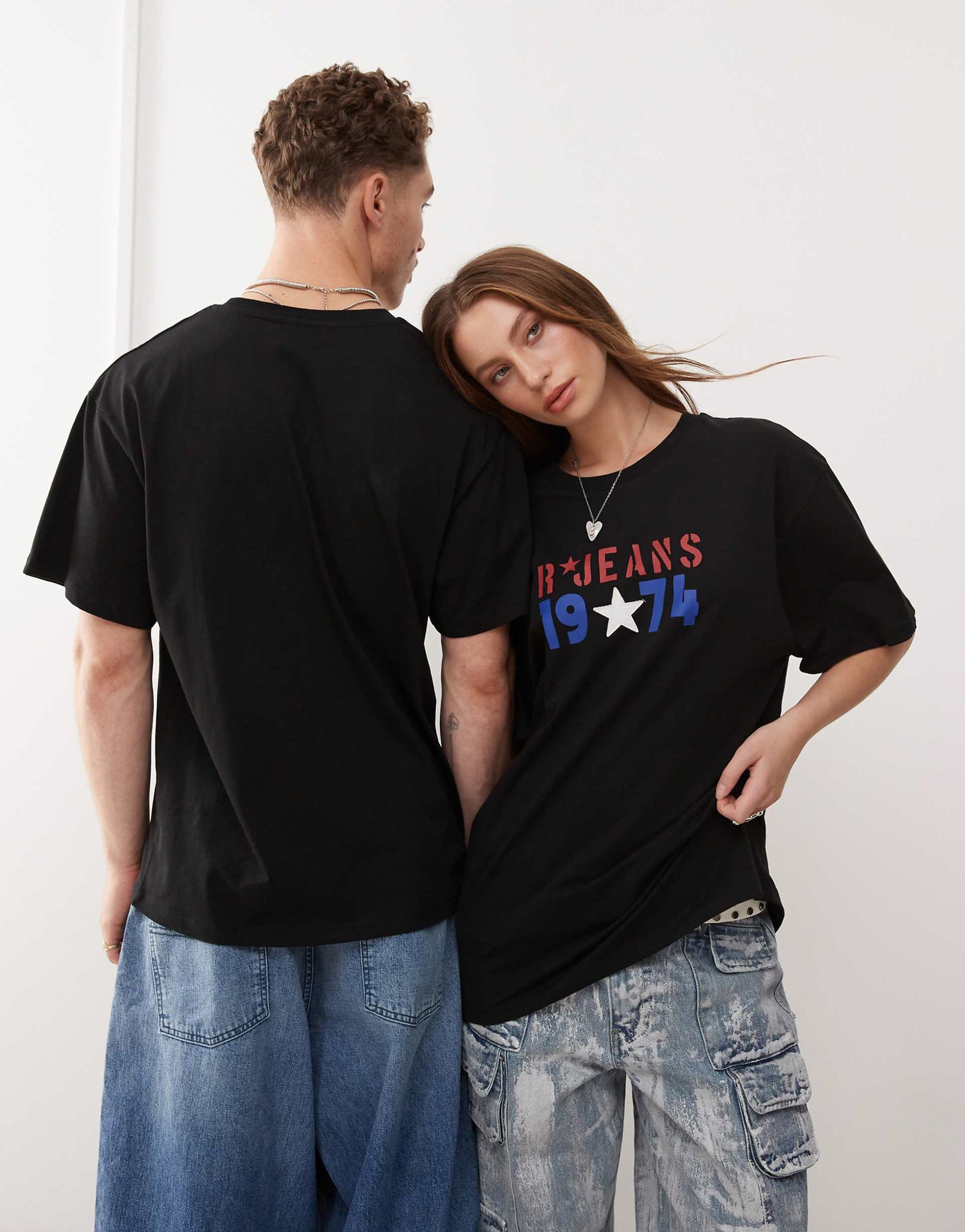 Unisex Oversized T-Shirt With Varsity Logo