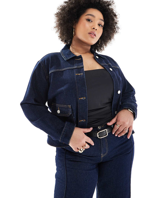 Curve Denim Jacket