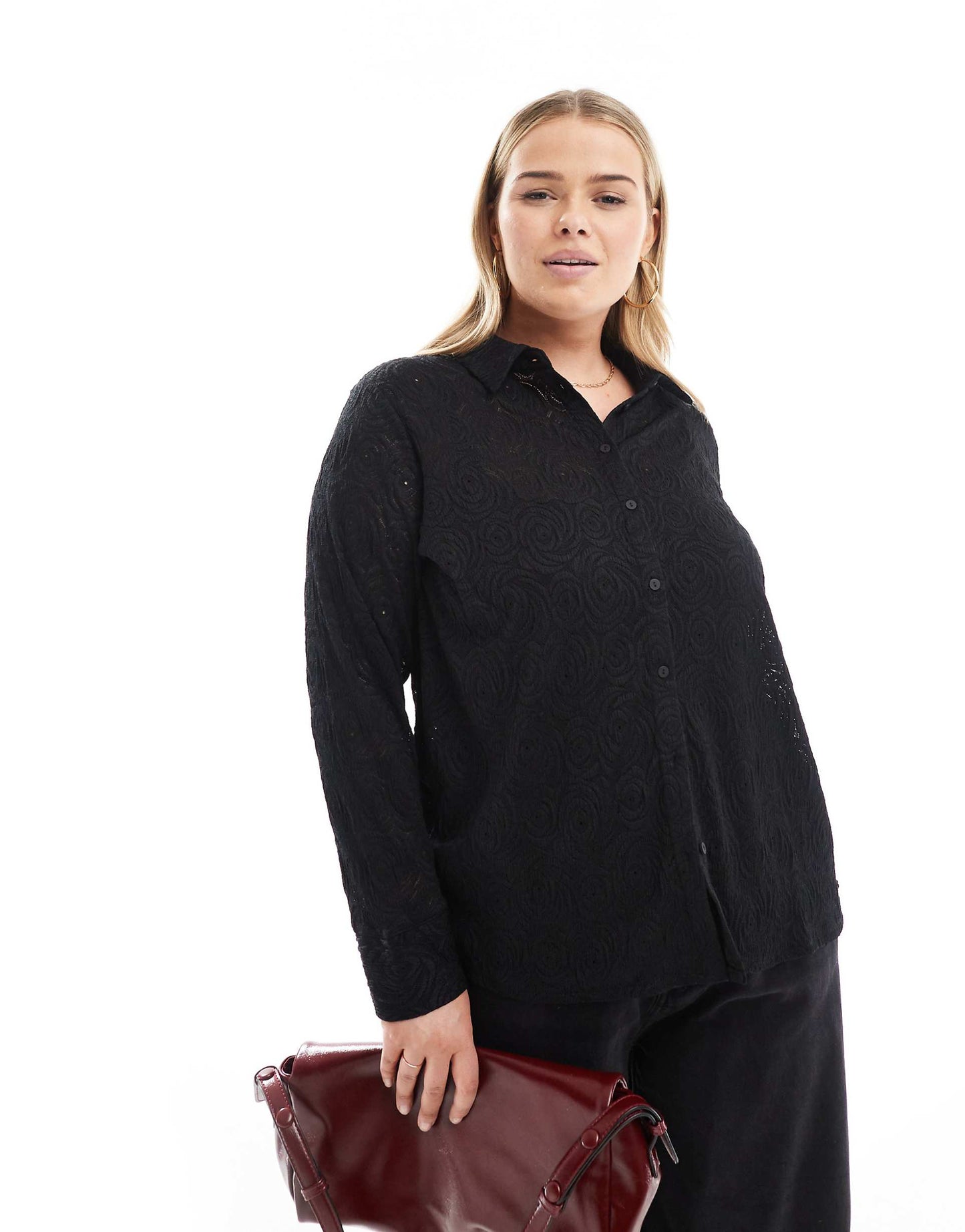 Curve Lace Shirt