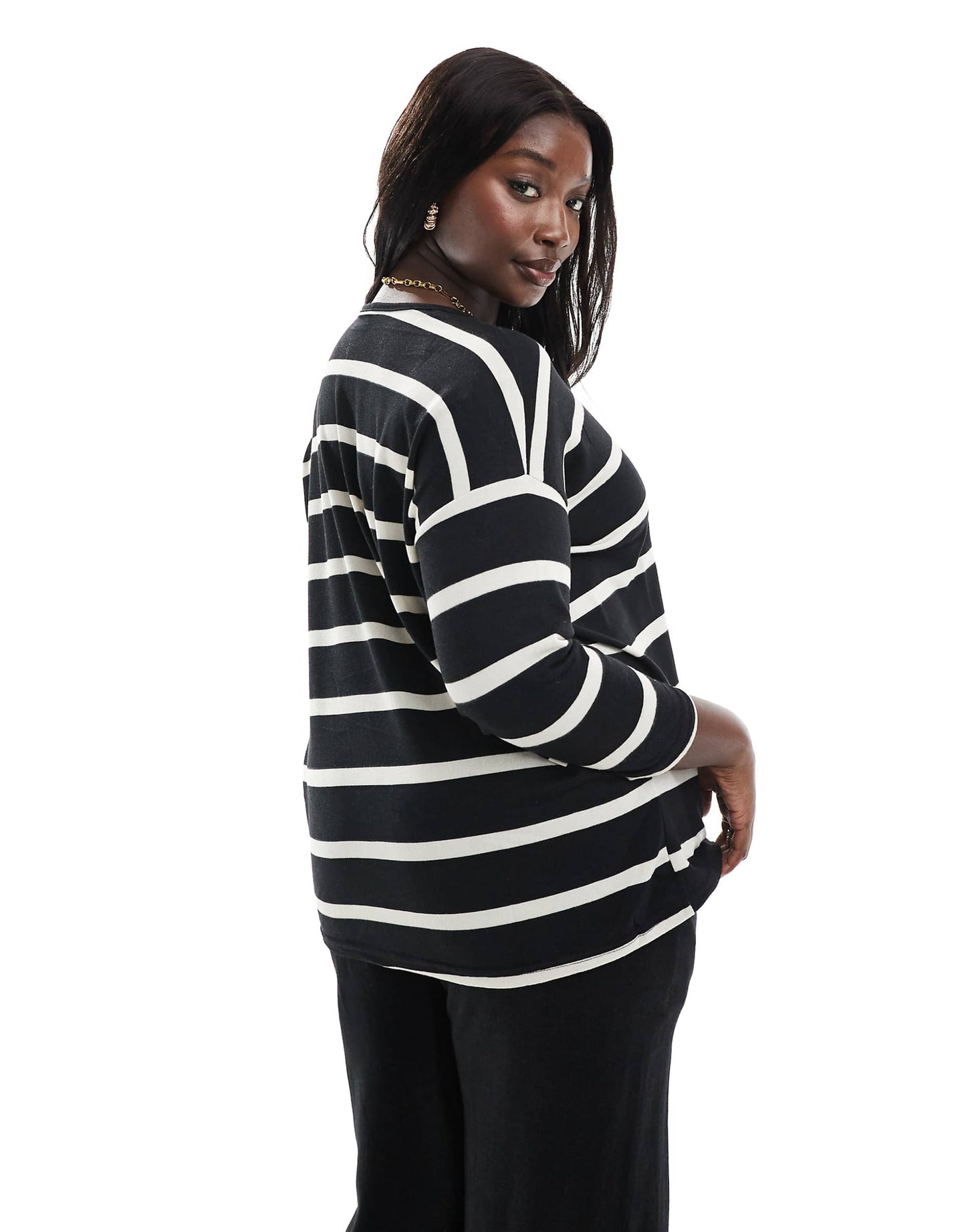 Curve 3/4 Length Sleeve Top