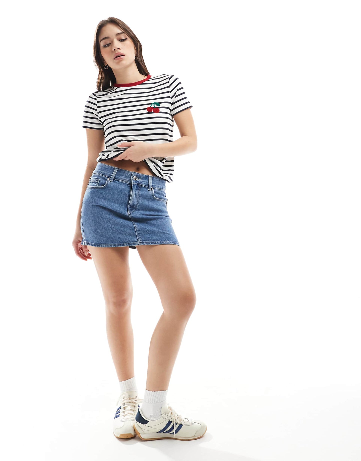 Denim Mini Skirt