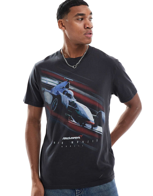 Mclaren Motif Detail T-Shirt