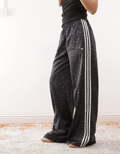 Satin Wide Leg Track Pants