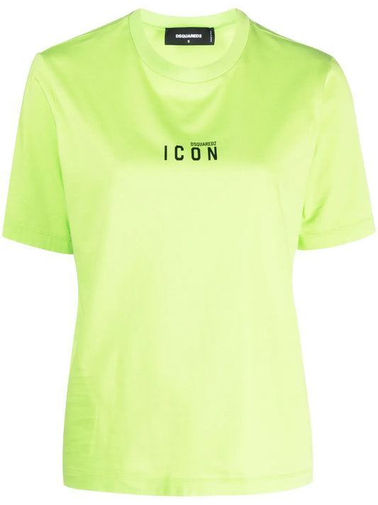Icon-Print Cotton T-Shirt