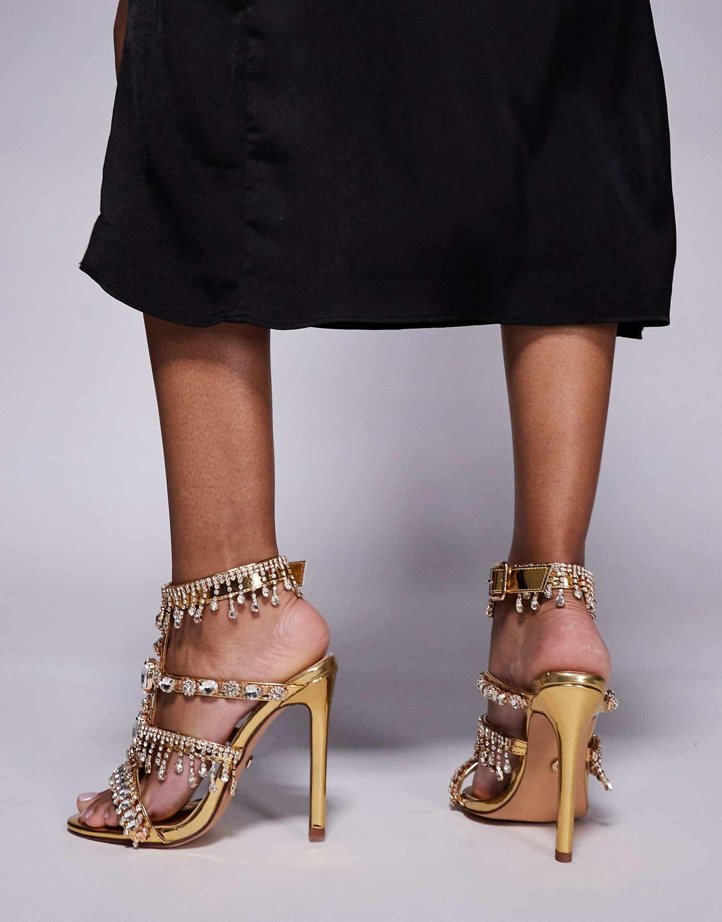 Baptista Jewel Embellished Heeled Mules