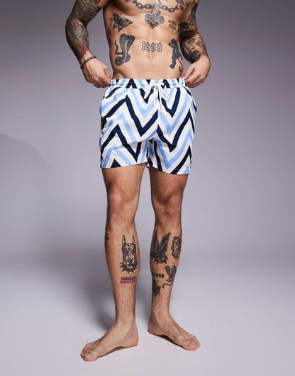 Chevron Swim Short