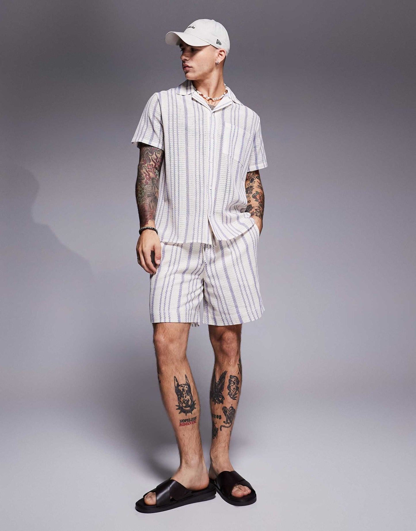 Stripe Beach Short Co-Ord