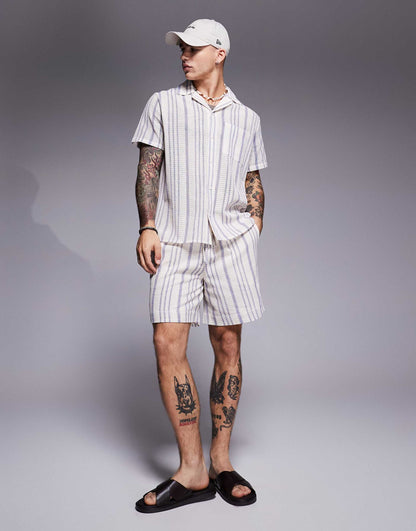 Stripe Beach Short Co-Ord