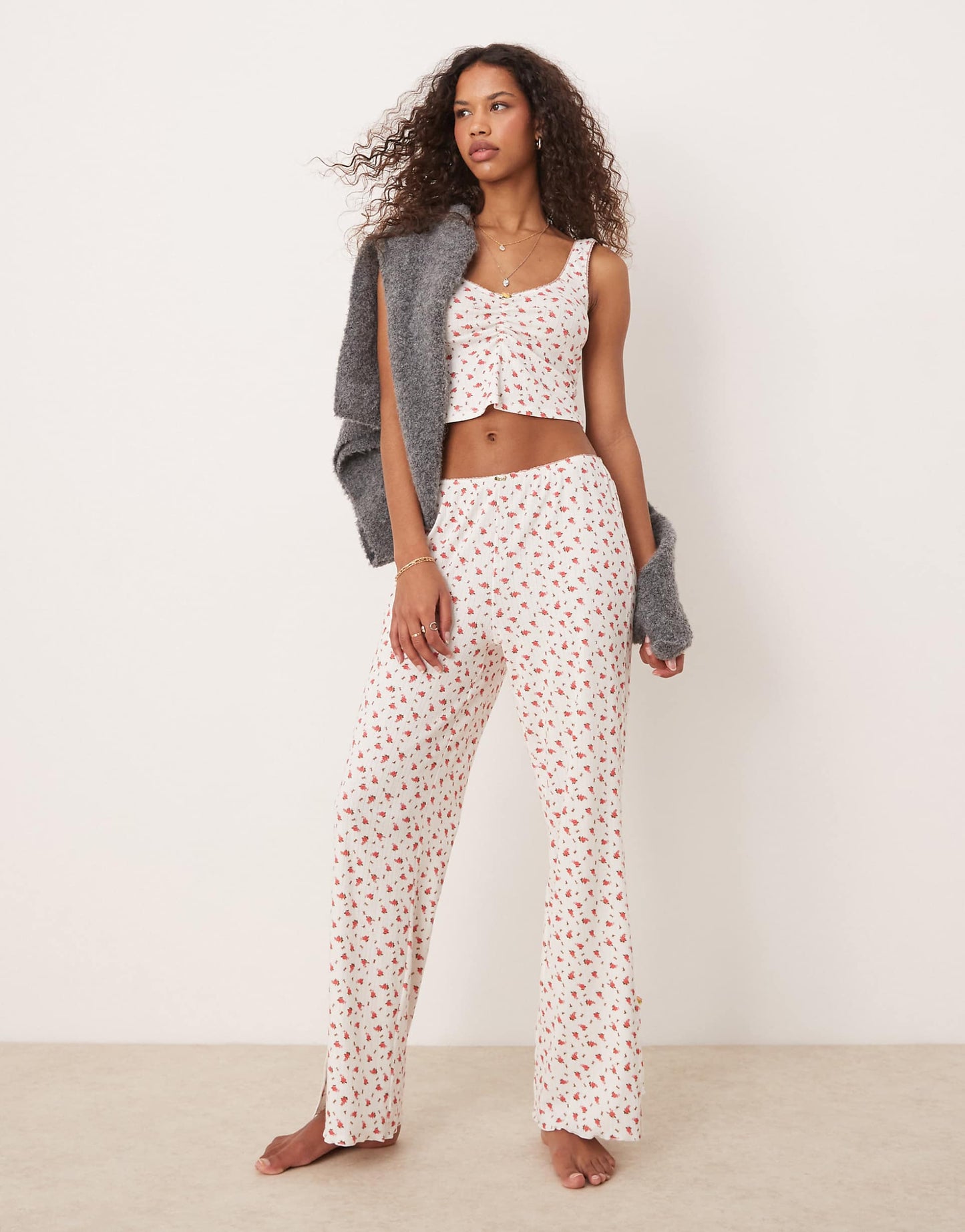 Chintzy Floral Pyjama Set