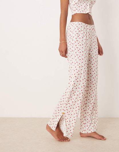 Chintzy Floral Pyjama Set