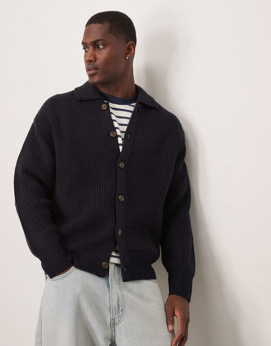 Kniited Button Down Cardigan