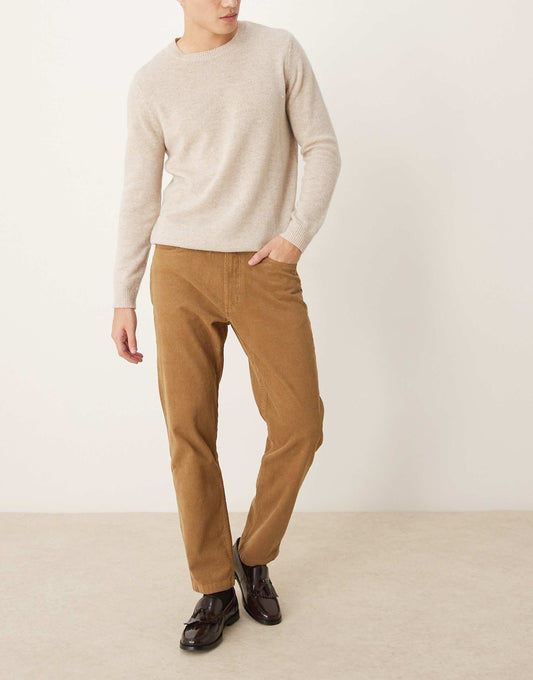 Regular Fit Cord Trousers