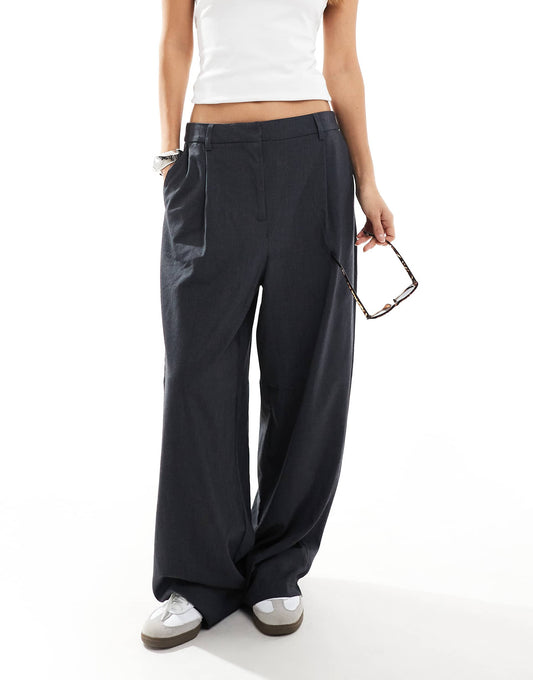 Baggy Tailored Dad Trousers