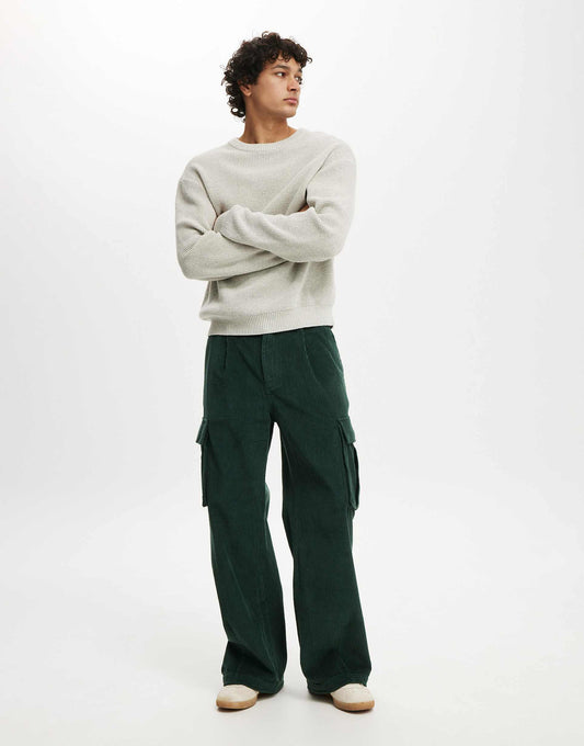 Baggy Pleat Cargo Pant