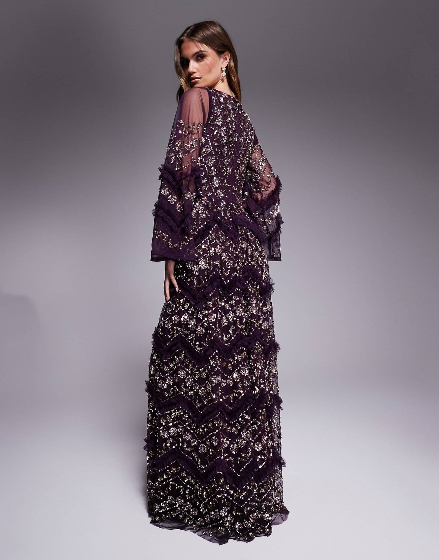 Fully Embellished Maxi Dress