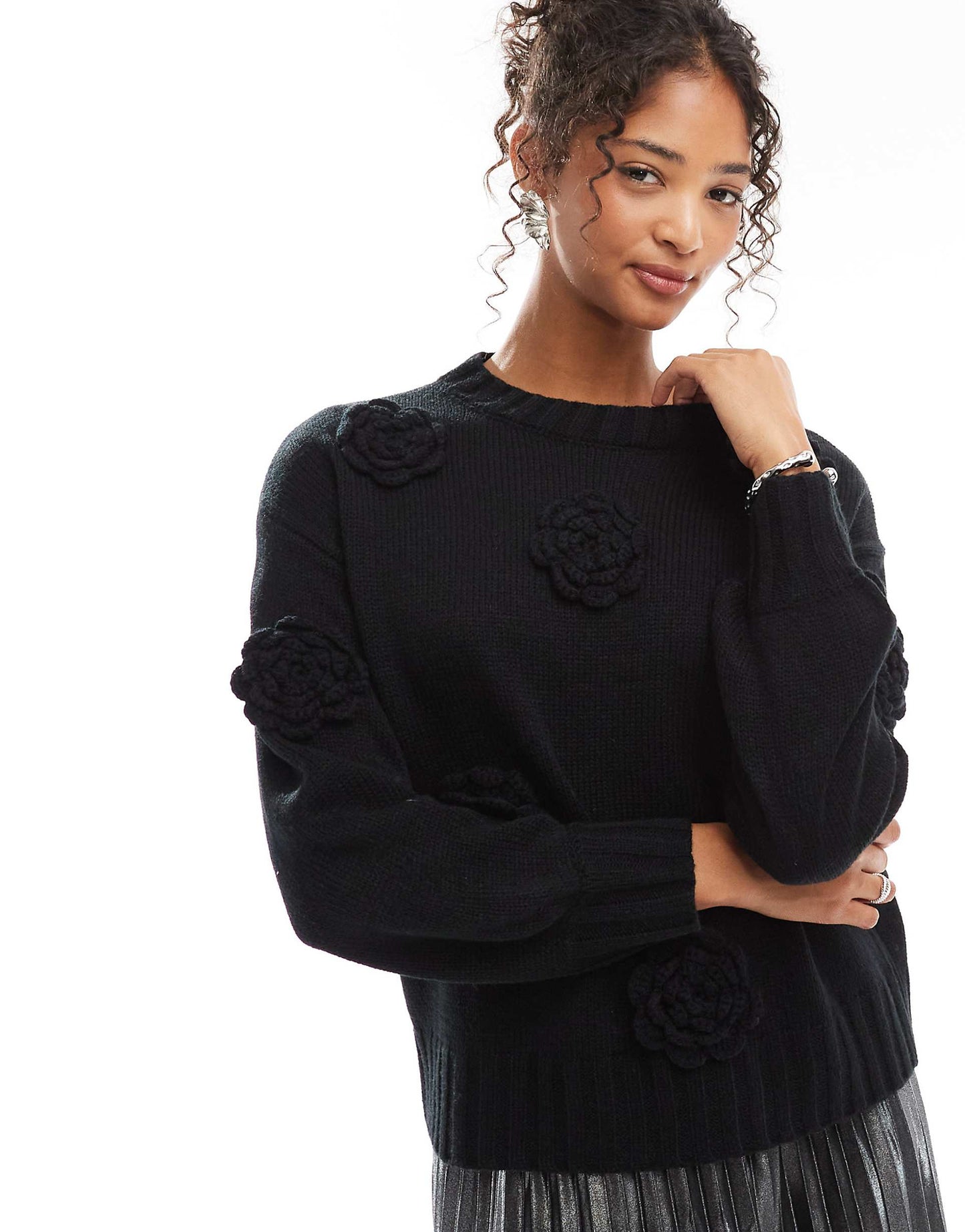 Floral Applique Jumper