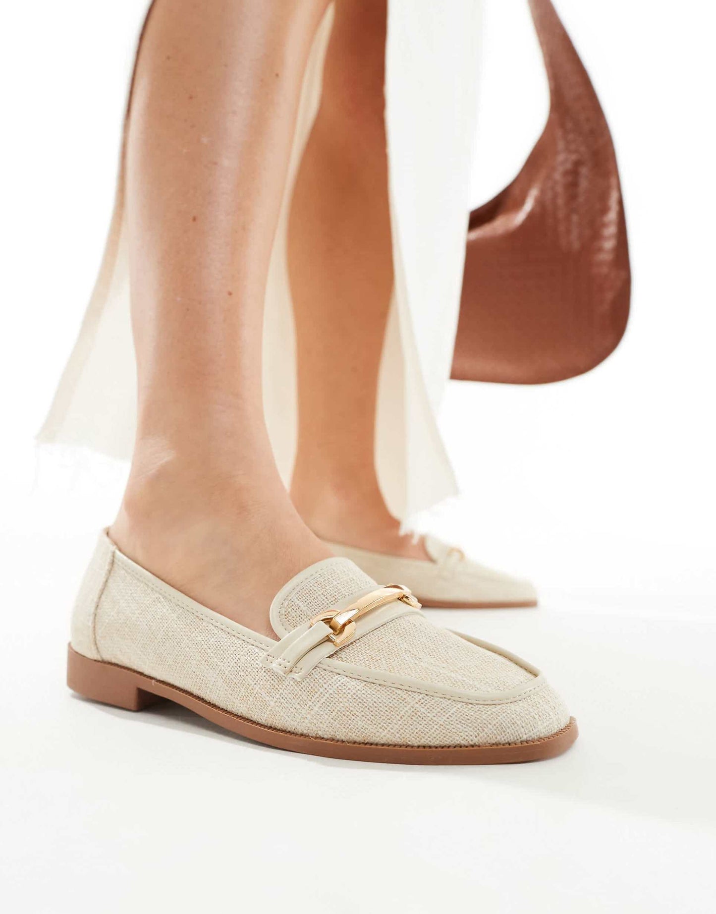 Verity Loafer Flat Shoes With Trim