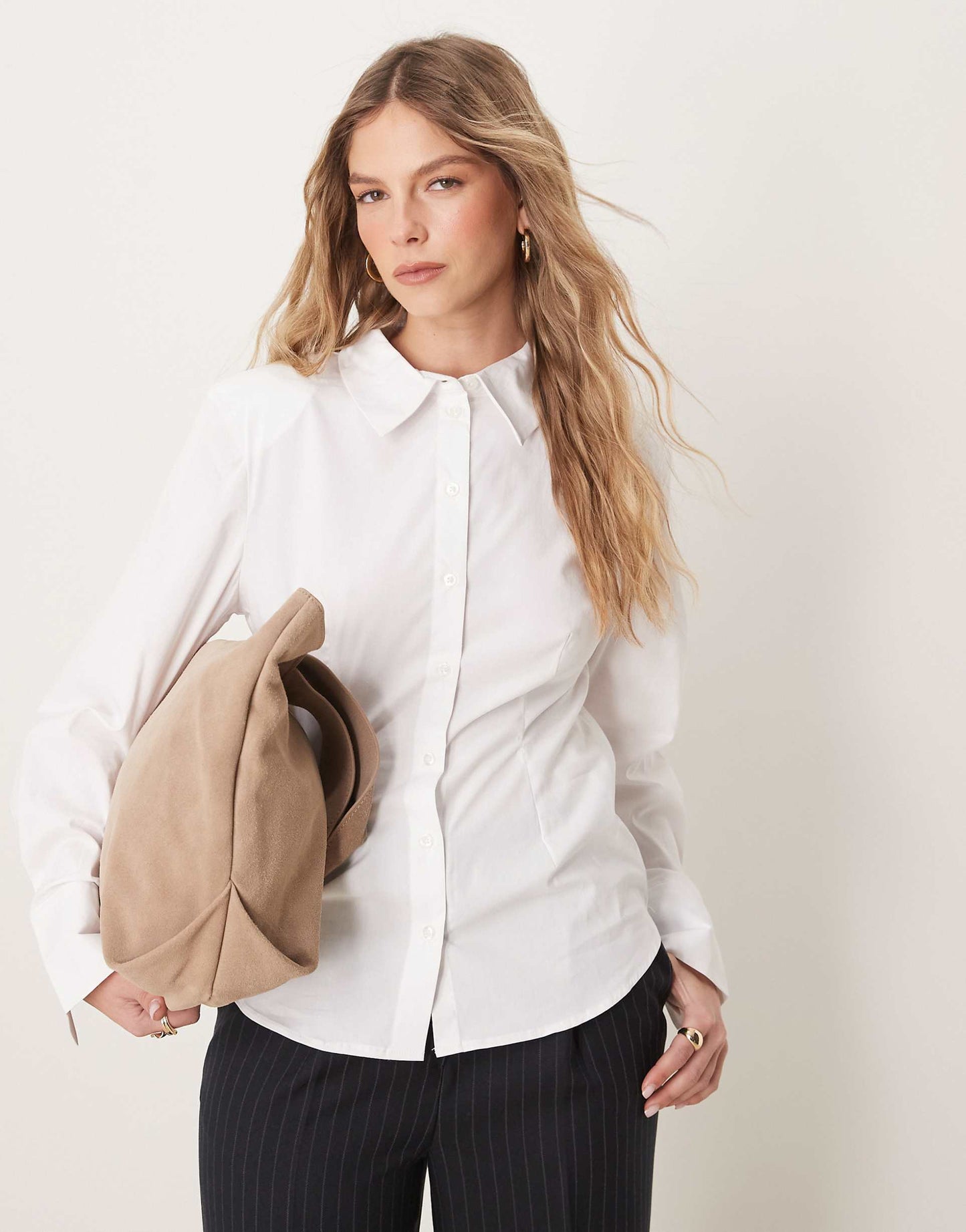 Fitted Structure Shirt