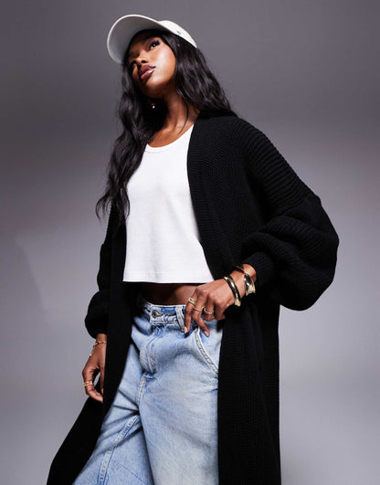 Knitted Maxi Cardigan