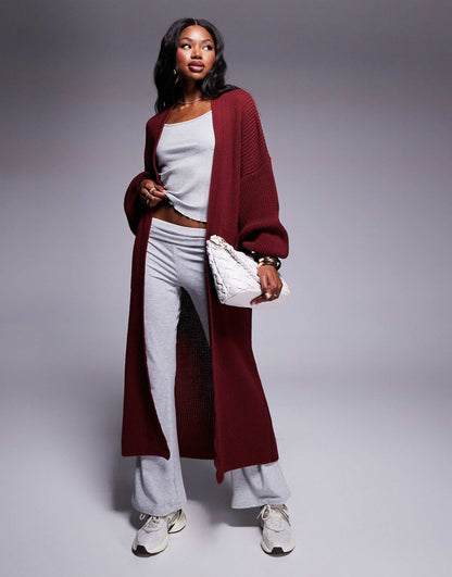 Knitted Maxi Cardigan