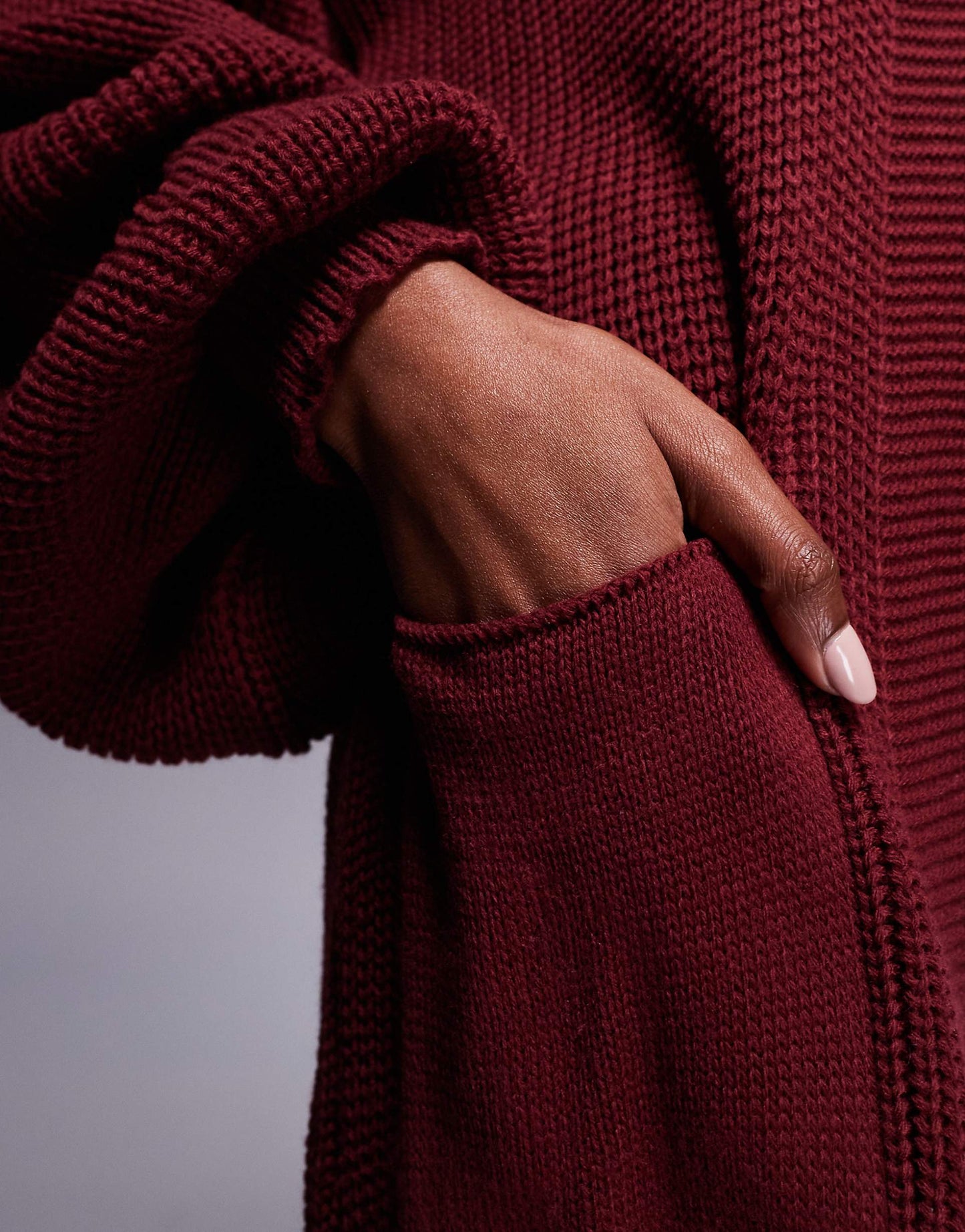 Knitted Maxi Cardigan
