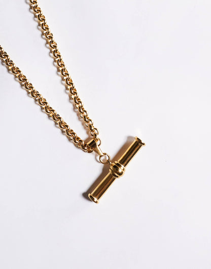 Statement T-Bar Necklace