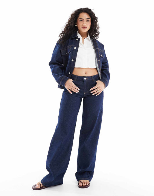 Selma Wide Leg Jean Co-Ord