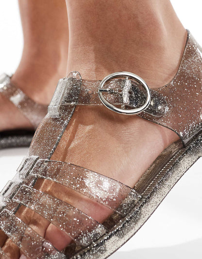 Evie Flat Jelly Shoes