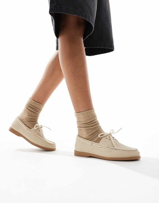 Lace Up Boat Shoes