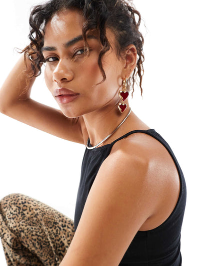 Dudley Slash Neck Vest Top