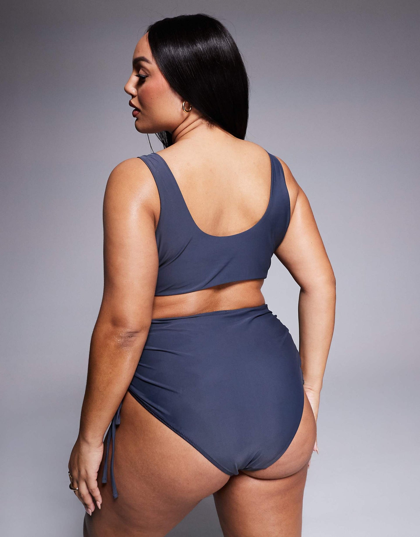 Curve Sierra Crop Bikini Top With Ties