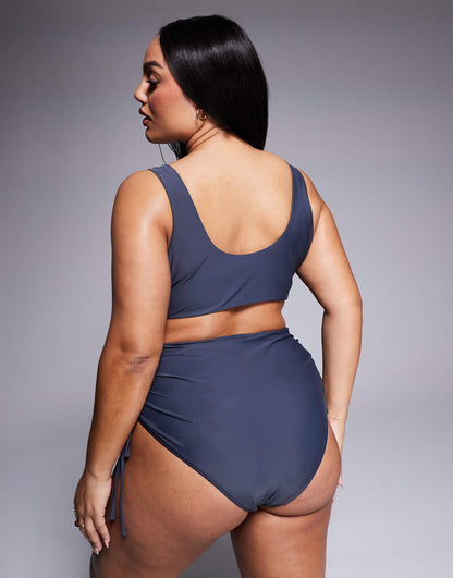 Curve Sierra Crop Bikini Top With Ties