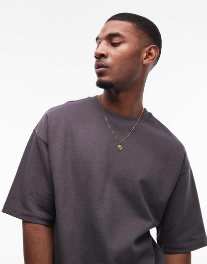 Oversized Fit Linen Blend Short