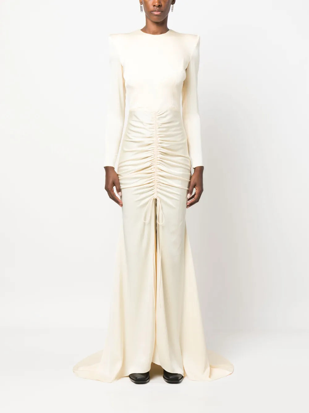 Torrin Ruched-Detail Gown