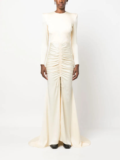 Torrin Ruched-Detail Gown