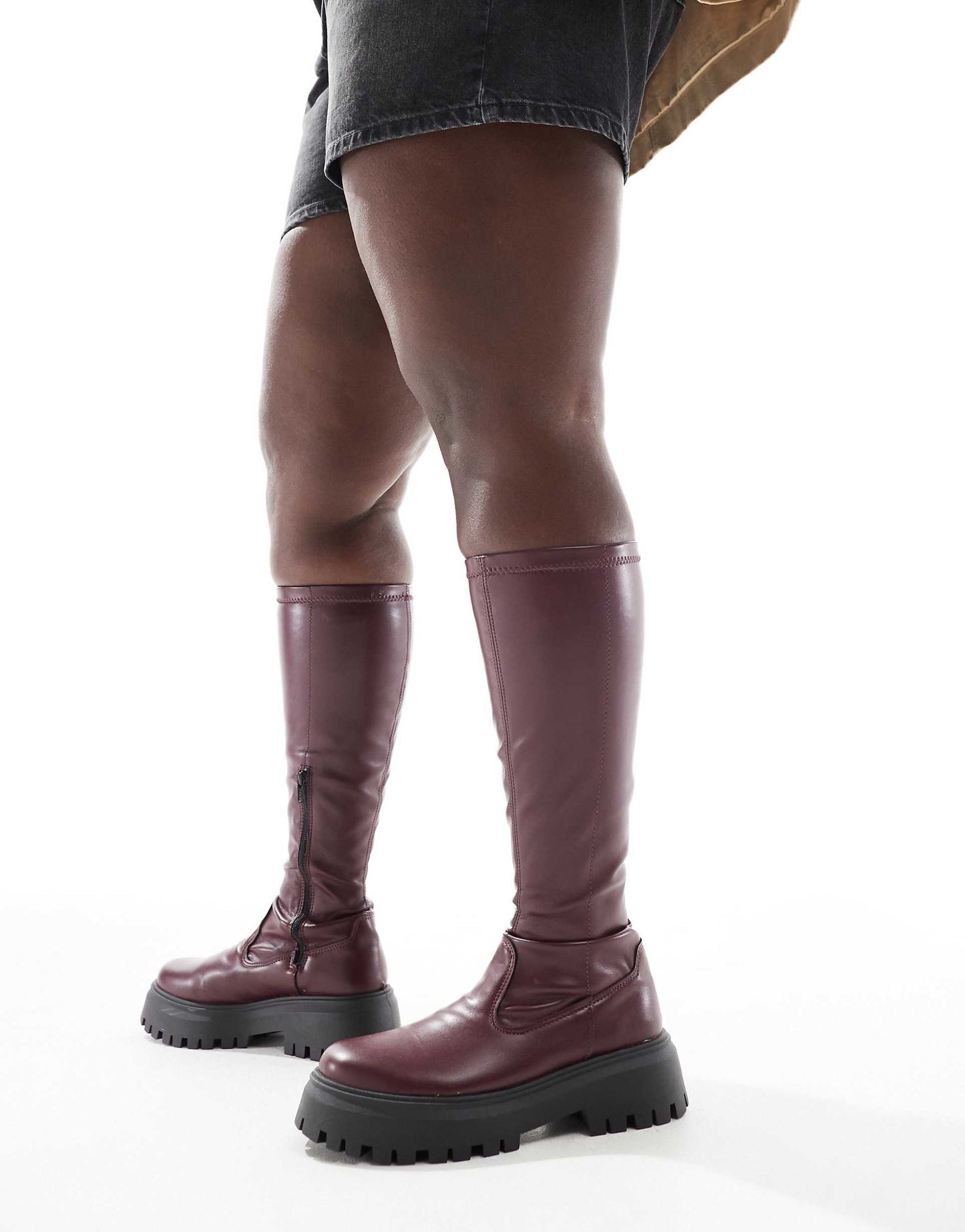 Curve Canyon Sock Chunky Knee Boot