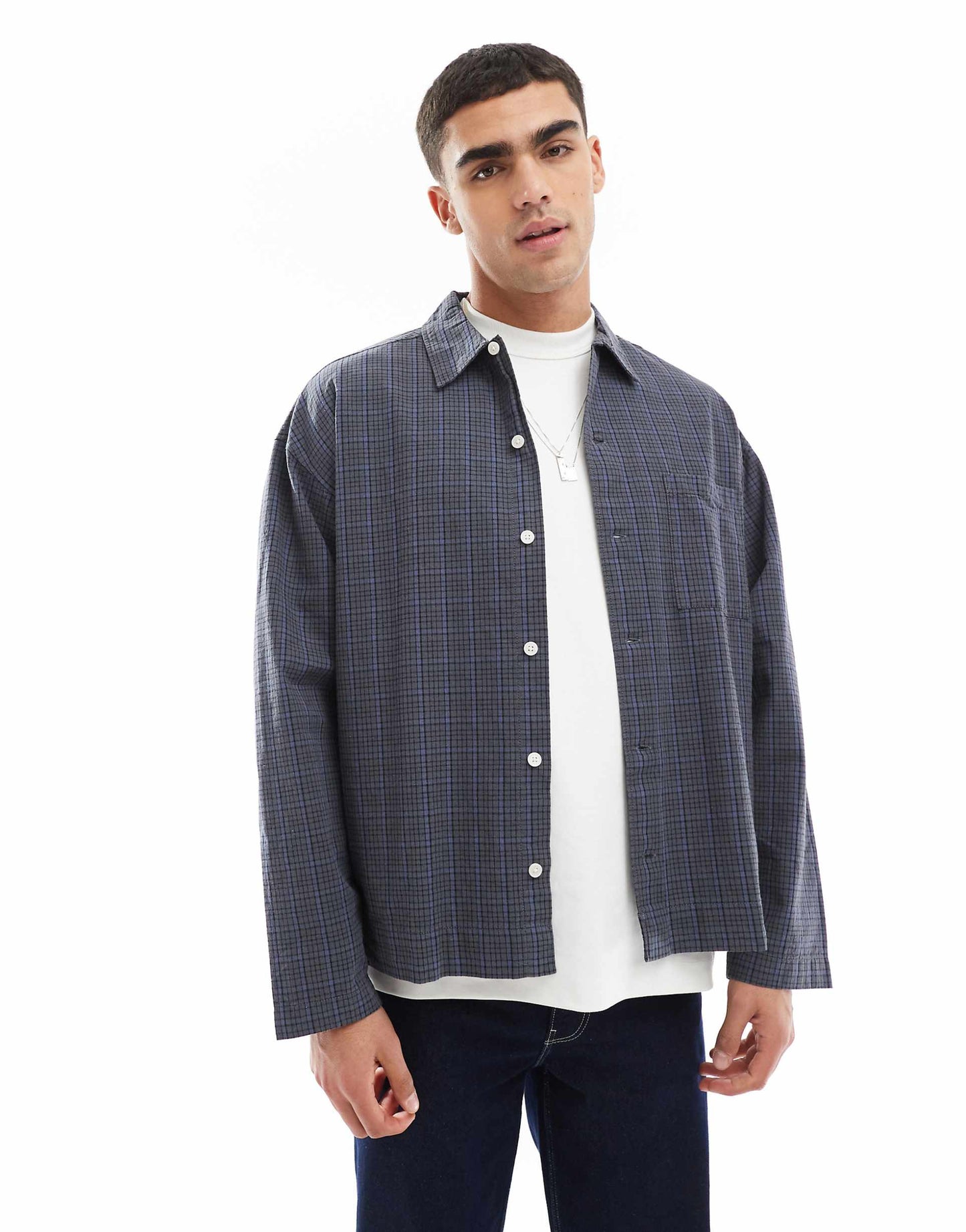 Boxy Check Shirt